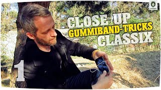 Faszinierende GummibandTricks erklärt  Auflösung Tutorial  Close Up  Impromptu Classix 1 [upl. by Milks976]