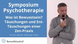 Vortrag Dr Alexander Poraj Symposium Psychotherapie am Benediktushof [upl. by Adnilra487]