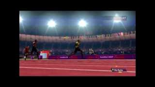 London 2012 Video Game Awesome 100m World Record [upl. by Steve]