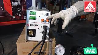 Austcorp Machine Welding  MX 200SMIG by Welder Roy PART 2 [upl. by Lacie421]