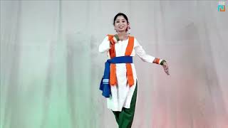 Chol Re Chol Sobe Dance  Bengali Patriotic Dance for Independence Day  Nacher Jagat Bangla [upl. by Eada]