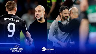 Pep Guardiola vows to fight as Ruben Amorim amp Viktor Gyökeres STUN Man City 🔥 UCL [upl. by Hum]