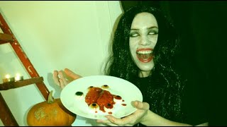 ASMR po polsku JESZ KOLACJĘ Z WIEDŹMĄ W HALLOWEEN 🕸️🕯️🎃 ROLEPLAY [upl. by Haras]