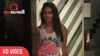 Nushrat Bharucha Spotted in HOT Avtar at GYM  Viralbollywood [upl. by Merrel665]