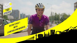 Verkenning etappe 1 Grand Départ Rotterdam 2024 TourDeFranceFemmesavecZwift [upl. by Nadiya943]