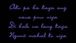 Jericho Rosales  Di Bale Na Lang Lyrics [upl. by Minardi]