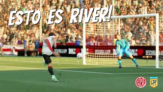 FECHA 4 LPF 🇦🇷  RIVER PLATE vs PATRONATO  PS4  FIFA 22 [upl. by Synn]