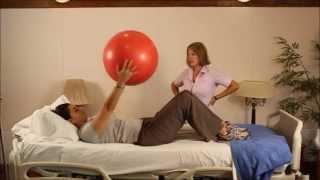 COPD Treatments amp Rehab Therapy Ball Exercises [upl. by Eniaral896]