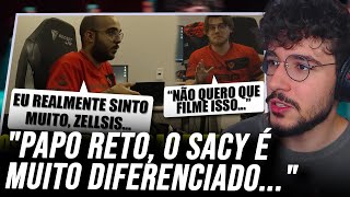 NYANG REAGE a PALAVRAS DO SACY FAZEM O ZELLSIS CAIR NO CHORO DURANTE REUNIÃO DA SENTINELS [upl. by Ebony]