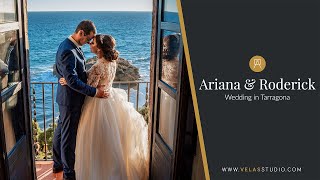 Boda en castillo Tamarit Tarragona  Disney  Christmas themed wedding in Castle 😍 [upl. by Xela]