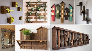 Wooden Wall Art amp Deco Ideas [upl. by Jehu]