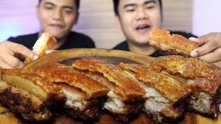 SUPER EASY CRISPY PORK BELLY  AIR FRYER [upl. by Ullman]