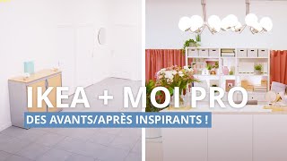 Aménagement d’un centre de formation esthétique  IKEA  Moi PRO [upl. by Anaele542]