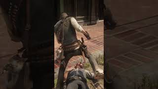 Civil Person Killing On Knife Rdr2 ep1 rdr2 police dutch author [upl. by Phail]