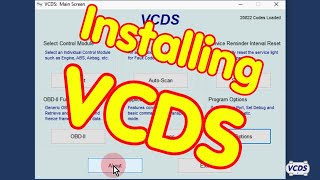 Installing VCDS [upl. by Nahtanaoj]