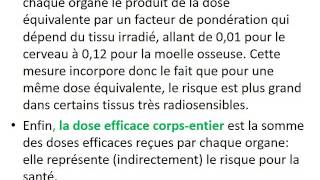 MEDECINE DU TRAVAIL Rayonnements Ionisants [upl. by Tullius]