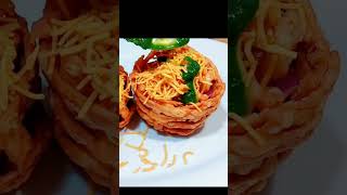 Chanah katori chat food cooking indiansnacks recipe viralfood [upl. by Natalya718]