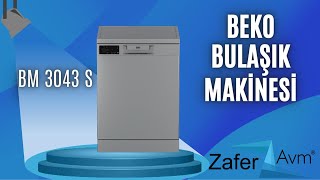 Beko BM 3043 S A 3 Programlı Bulaşık Makinesi ürün tanıtımı [upl. by Atteuqal833]