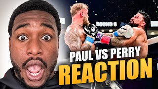 Jake Paul knockout vs Mike Perry Full Fight Highlights [upl. by Torre]