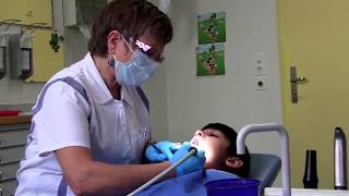 Dental visit Teeth cleaning in School Dental Clinic Part 3 Teeth cleaning [upl. by Adriana337]