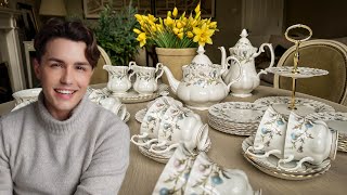 MY NEW BONE CHINA TEA SET  A trip to London  Nicolas Fairford vlog [upl. by Taggart]