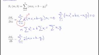 52 Derivación de las Fórmulas de Regresión Lineal Simple [upl. by Caddric982]