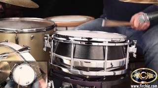 Firchie Snare Drum Demonstration Model TM1AB1BCCHANGING PITCH QUICKLY [upl. by Ardnahc]