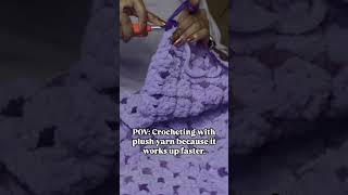 CROCHET BLANKET HACK [upl. by Bertle]