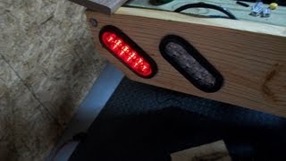 How to wire a 3 wire LED tail light [upl. by Imim]