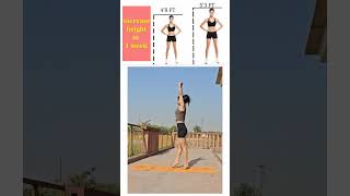 Grow Taller ExercisesMost Effective Exercises To Increase Height Fast [upl. by Akerahs]