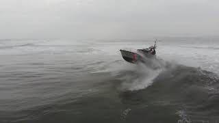 STA Oregon Inlet Surf Training Drone Footage [upl. by Halyak]