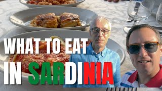 What to eat in Sardinia Italy  Discover The Traditional Flavours Of Sardinia With Us [upl. by Yemiaj]