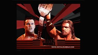 Triple H vs Randy Orton  Royal Rumble 2005 [upl. by Beitch611]