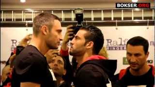 Face to face Witalij Kliczko vs Manuel Charr [upl. by Simone]