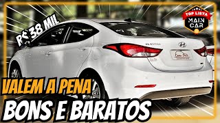 5 MELHORES carros usados BONS E CONFIÁVEIS  de 30 a 70Mil🔥 [upl. by Aizti413]