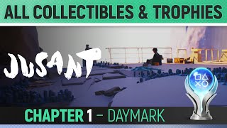 Jusant  Chapter 1 Daymark  All Collectibles amp Trophies 🏆 [upl. by Akinad]