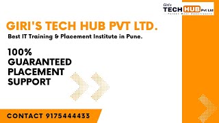 Best IT Training amp Placement Institute in Pune  Giris Tech Hub Pvt Ltd [upl. by Arbmik632]