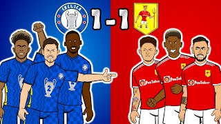 🔵Chelsea vs Man Utd🔴 11 Sancho Jorginho Fred Goals Highlights 2122 [upl. by Diogenes]