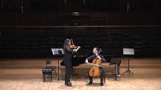 Halvorsen Passacaglia on a Theme by Handel  Linda Guo amp Manuel Lipstein  LIVE [upl. by Krys]