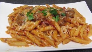 Penne Pasta With Italian Sausage [upl. by Silloc]