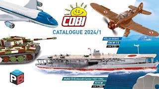 Complete COBI catalogue 20241  Tiger I Akagi HIMARS Air Force One [upl. by Server]