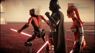 Destroying COCKY High Levels Darth Talon Mod HvV Star Wars Battlefront 2 [upl. by Jareb568]