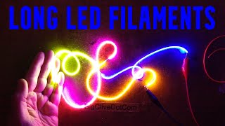 How long LED filaments are made [upl. by Llebiram978]