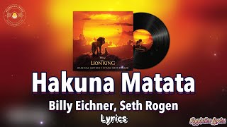 Hakuna Matata  Lion KingLyricsDisney Movie Soundtrack [upl. by Halika]