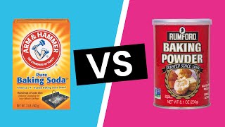 Baking Soda vs Baking Powder  Whats the Difference [upl. by Erreit]