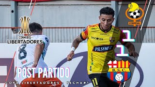 ¡BARCELONA NO PUDO GANAR EN CHILE  COBRESAL 1 vs BARCELONA SC 1 COPA LIBERTADORES [upl. by Anrat832]