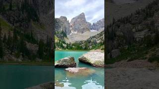 I Hiked to the TOP of the GRAND TETONS 🤯😍 travel adventure mountains nature hike exploring [upl. by Australia]