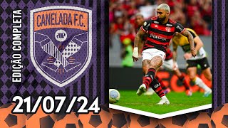 Flamengo VENCE após PÊNALTI BIZARRO Palmeiras TAMBÉM GANHA  CANELADA  210724 [upl. by Hau]