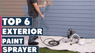 Top 6 Best Exterior Paint Sprayers for Effortless Home Painting [upl. by Ahsikin]