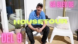 Bygger mitt attefallshus del 9 så blev de HOUSETOUR [upl. by Oeram]